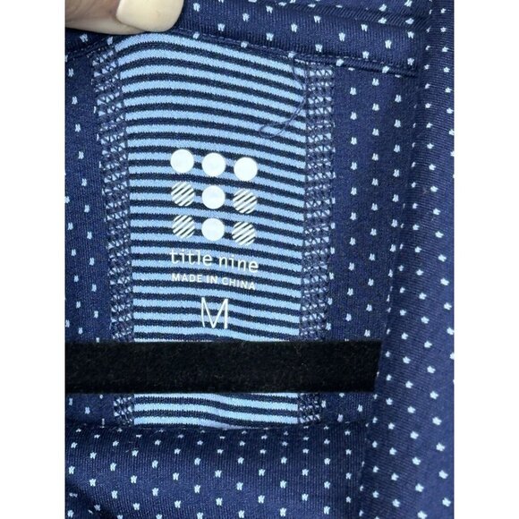 Title Nine Womens‎ Layli Cowl Neck Short Sleeve Mini Athletic Dress Size M Blue - Picture 5 of 13